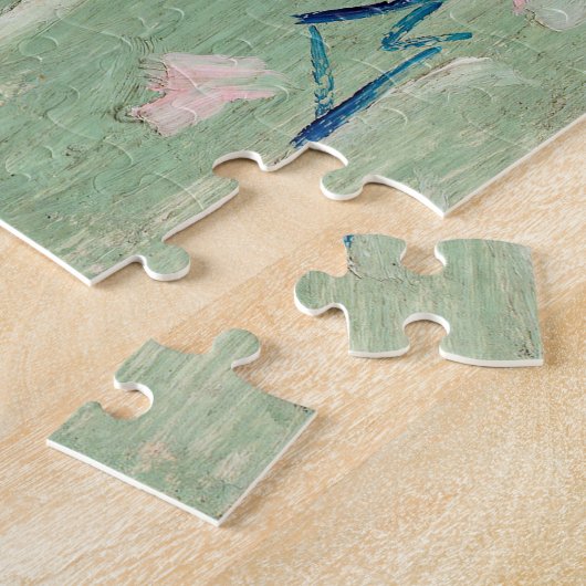 Vincent van Gogh - Mädchen in Weiß Puzzle (Seite)