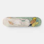 Vincent van Gogh - Mädchen in Weiß Skateboard (Horizontal)