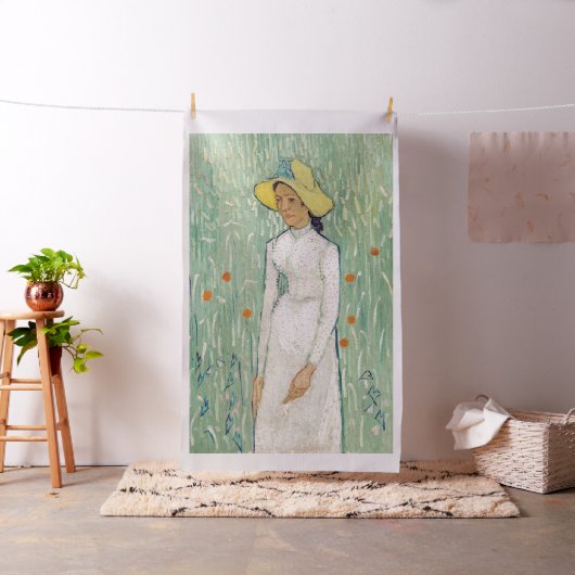 Vincent van Gogh - Mädchen in Weiß Stoff (Beispiel)