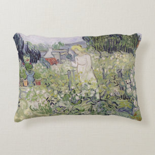 Vincent van Gogh   Mademoiselle Gachet im Garten Zierkissen