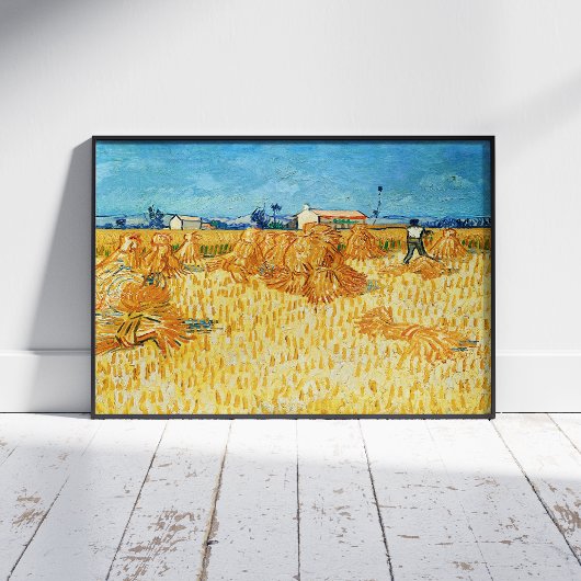 Vincent Van Gogh, Maisernte in der Provence Fotodruck