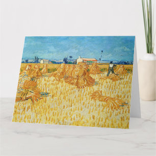 Vincent Van Gogh, Maisernte in der Provence Karte