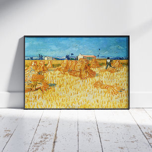Vincent Van Gogh, Maisernte in der Provence Poster