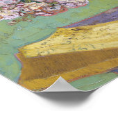 Vincent Van Gogh - Majolica Jar mit Zweigstellen Poster (Ecke)