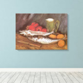 Vincent van Gogh - Makrele, Zitronen und Tomaten Leinwanddruck (Insitu (Holzboden))