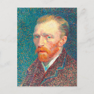 Vincent van Gogh Maler selbst Portrait Vibranit Postkarte