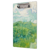 Vincent Van Gogh Malerei Grüne Weizenfeld Klemmbrett (Links)