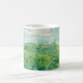 Vincent Van Gogh Malerei Grüne Weizenfelder Kaffeetasse (Mittel)