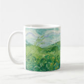 Vincent Van Gogh Malerei Grüne Weizenfelder Kaffeetasse (Links)