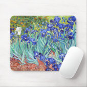Vincent Van Gogh malt Irises Mousepad (Mit Mouse)