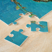 Vincent Van Gogh malt Mandelblüten Puzzle (Seite)