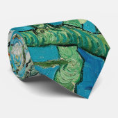 Vincent Van Gogh malte Mandelblüten Krawatte (Gerollt)