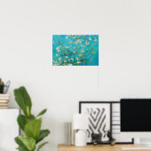 Vincent Van Gogh malte Mandelblüten Poster (Heimbüro)