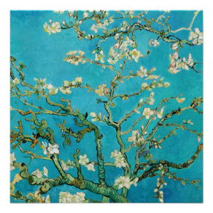 Vincent Van Gogh malte Mandelblüten Poster