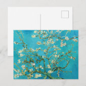 Vincent Van Gogh malte Mandelblüten Postkarte (Vorne/Hinten)