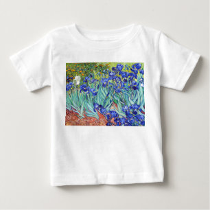 Vincent Van Gogh maltet Schwertlilien Baby T-shirt