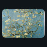 Vincent van Gogh-Mandel-Blüten-Bad-Matten Badematte<br><div class="desc">Vincent van Gogh-Mandel-Blüten-Badematte. Herrliche Impressionistmalerei von Vincent van Gogh. Schöner blauer Hintergrund mit weißen Blumen. Diese Wannematte würde herauf jedes mögliches Badezimmer erhellen.</div>
