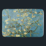 Vincent van Gogh-Mandel-Blüten-Bad-Matten Badematte<br><div class="desc">Vincent van Gogh-Mandel-Blüten-Badematte. Herrliche Impressionistmalerei von Vincent van Gogh. Schöner blauer Hintergrund mit weißen Blumen. Diese Wannematte würde herauf jedes mögliches Badezimmer erhellen.</div>