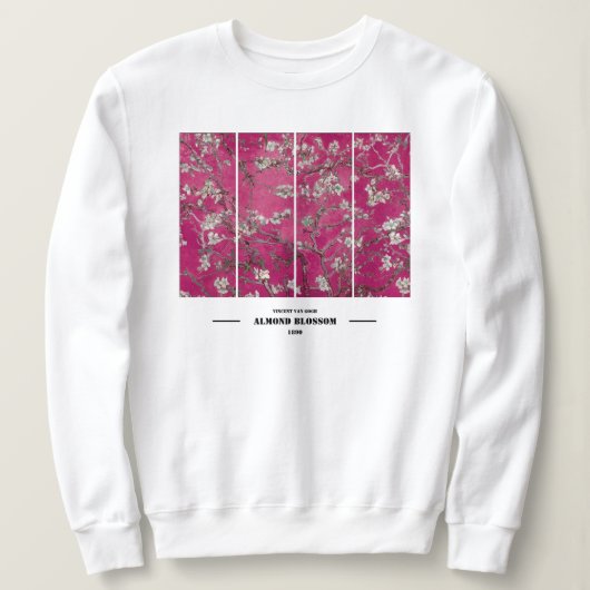 Vincent Van Gogh Mandelblüte Sweatshirt (Design vorne)