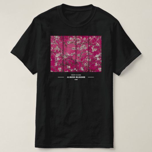 Vincent Van Gogh Mandelblüte T-Shirt (Design vorne)