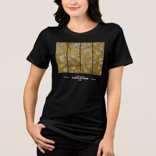 Vincent Van Gogh Mandelblüte  Tri-Blend Shirt