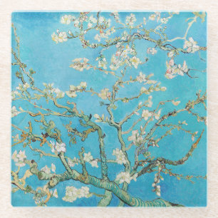 Vincent van Gogh - Mandelblüten Glasuntersetzer