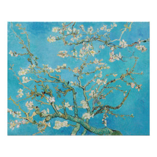 Vincent van Gogh - Mandelblüten Poster