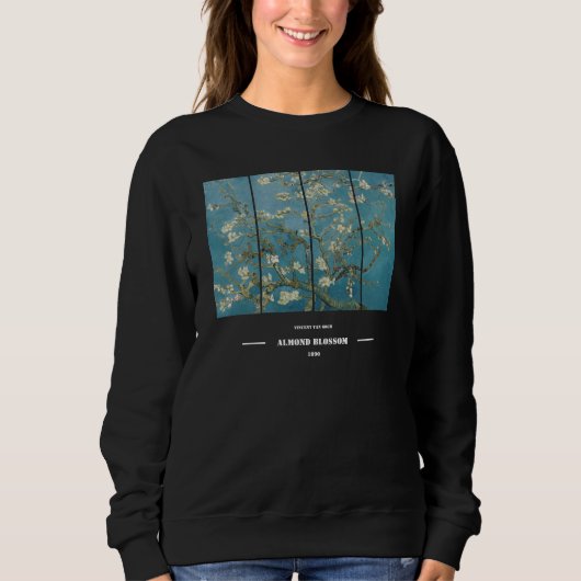 Vincent Van Gogh Mandelblüten Sweatshirt (Vorderseite)