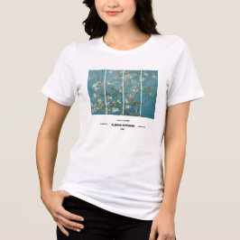 Vincent Van Gogh Mandelblüten T-Shirt Tri-Blend Shirt
