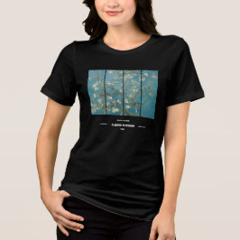 Vincent Van Gogh Mandelblüten T-Shirt Tri-Blend Shirt