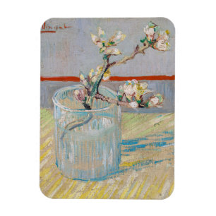 Vincent van Gogh - Mandelzweig in einem Glas Magnet