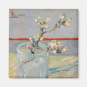 Vincent van Gogh - Mandelzweig in einem Glas Magnet