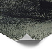 Vincent van Gogh | Mann mit seinem Kopf in den Hän Poster (Ecke)