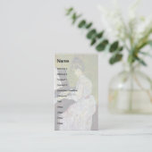 Vincent Van Gogh - Marguerite Gachet am Klavier Visitenkarte (Stehend Vorderseite)