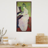 Vincent van Gogh Marguerite Gachet at the Piano Poster (Küche)