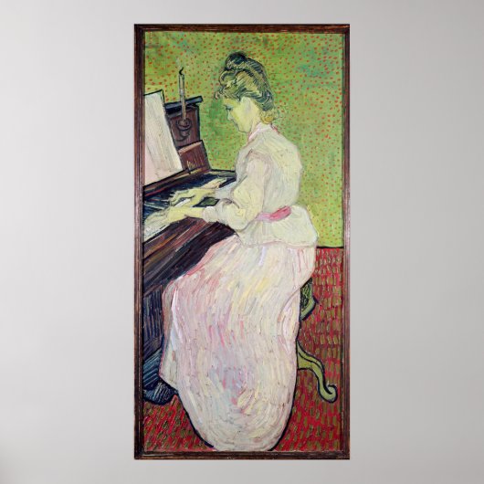 Vincent van Gogh Marguerite Gachet at the Piano Poster (Vorne)