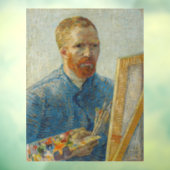 Vincent Van Gogh Master Artisan Self Portrait Fensteraufkleber (Blatt 3)