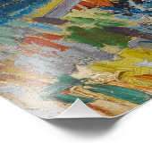 Vincent Van Gogh Master Artisan Self Portrait Fotodruck (Ecke)