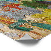 Vincent Van Gogh Master Artisan Self Portrait Poster (Ecke)