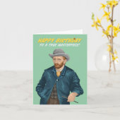 Vincent Van Gogh Masterpiece Geburtstag Karte (Gelbe Blume)