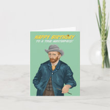 Vincent Van Gogh Masterpiece Geburtstag