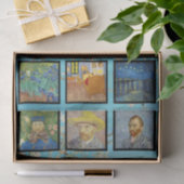 Vincent Van Gogh - Masterpiece Grid Seidenpapier (Geschenk)