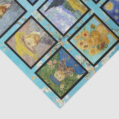 Vincent Van Gogh - Masterpiece Grid Seidenpapier (Ausschnitt)