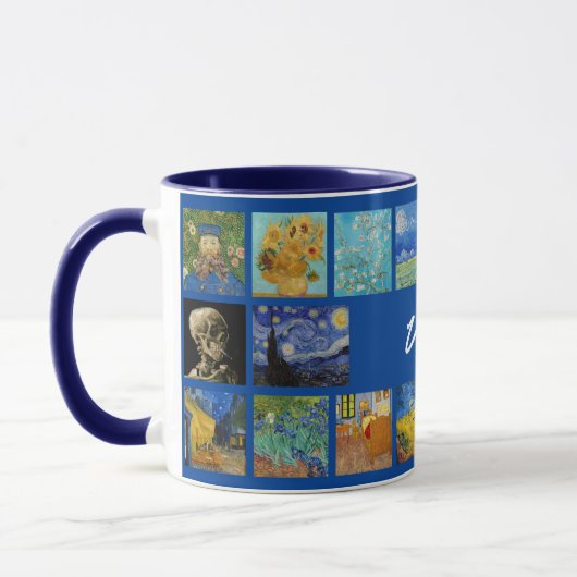 Vincent Van Gogh - Masterpiece Grid Tasse (Links)
