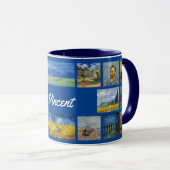 Vincent Van Gogh - Masterpiece Grid Tasse (VorderseiteRechts)