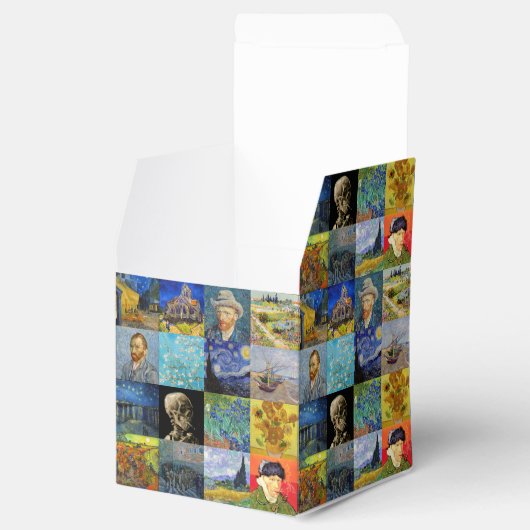 Vincent van Gogh - Masterpiece Mosaic Patchwork T Geschenkschachtel (Geöffnet)