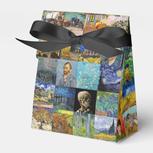 Vincent van Gogh - Masterpiece Mosaic Patchwork T Geschenkschachtel (Vorderseite)