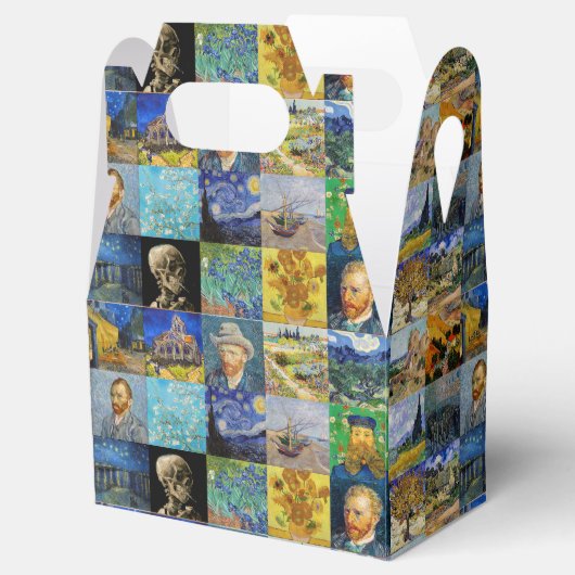 Vincent van Gogh - Masterpiece Mosaic Patchwork T Geschenkschachtel (Geöffnet)