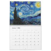 Vincent Van Gogh Masterpiece Vintag Art Art Kalender (Jan 2026)