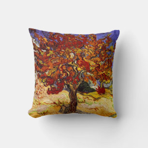 Vincent Van Gogh Maulbeerbaum-Fine-Art-Gemälde Kissen